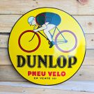 Dunlop pneu velo garage sign