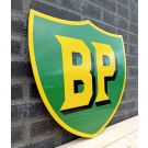 BP enamel sign