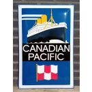 Canadian Pacific enamel sign
