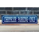 Chrysler parking only