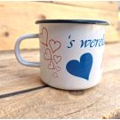 Enamel Liefste Mama mug