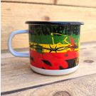 Enamel mug model reggae