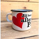 Enamel Liefste Papa mug