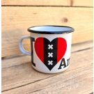 Enamel mug I XXX Amsterdam