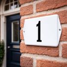 House number model ear basic