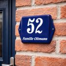 House nr + name with ear basic