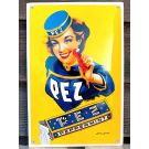 Enamel sign PEZ Peppermint
