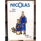 Enamel sign Nicolas Netar and Glou-Glou