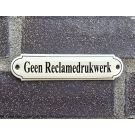 Geen reklamedrukwerk Klassiek Times