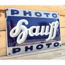Enamel sign Hauff photo