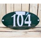House number oval basic model