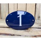 House number oval basic model