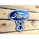 Enamel Ford V8 sign