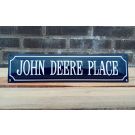 John Deere place Blue