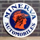 Minerva automobiles enamel