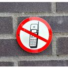 Mobile phone prohibited prohibition sign