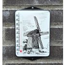 Mill enamel thermometer