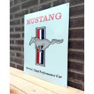 Mustang enamel blue