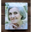 Enamel photo for a memorial