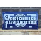 40x20 cm. Gediplomeerd Rijwielhersteller