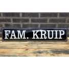 Streetsign with frame