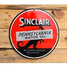 Sinclair Pennsylvania motor oil sign
