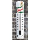 enamel thermometer - Castrol Brevette pour moteurs