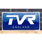 TVR England enamel sign