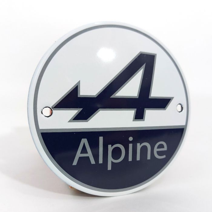 Alpine enamel signs (TIP)