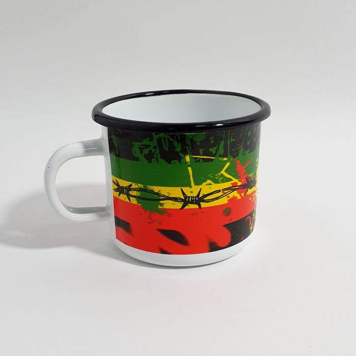 Enamel mug model reggae