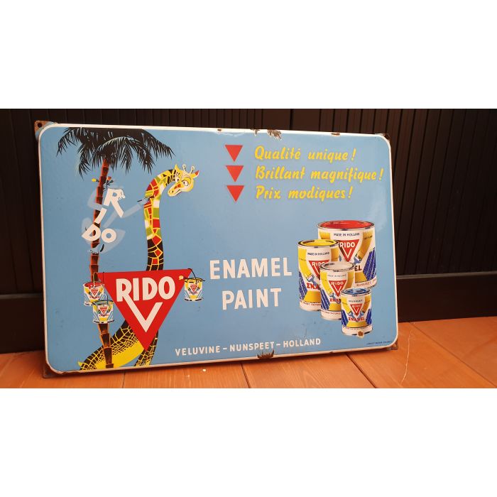 Rido enamel paint
