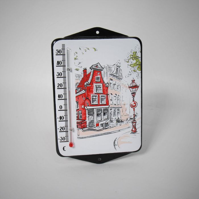 Amsterdam enamel thermometer