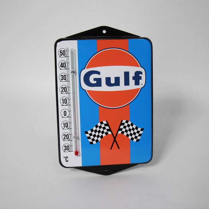 Gulf enamel thermometer