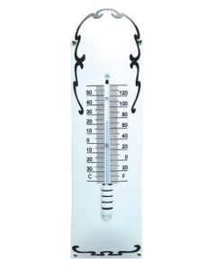Thermometer White + Decoration