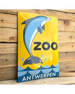 Advertising sign Zoo Antwerpen – Dolphin