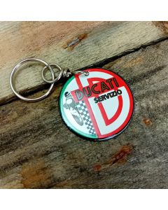 Ducati Servizio keychain