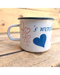 Enamel Liefste Mama mug