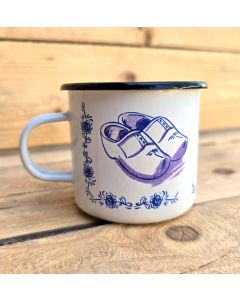Enamel mug Delfts Blue