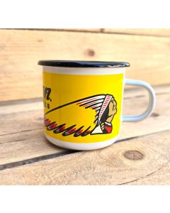 Indian mug enamel