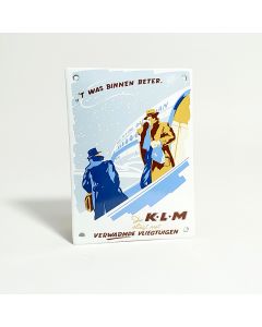 KLM verwarmde