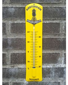 Enamel Thermometer Kromhout Motoren Amsterdam
