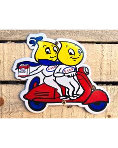 Esso Vespa sign