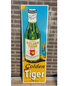 enamel big sign Golden Tiger Pils