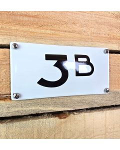 Emaille house number Blijdorp