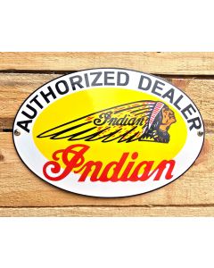 Indian authorized dealer sign enamel