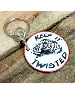 Keep it twisted keychain