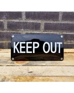 "Keep out"