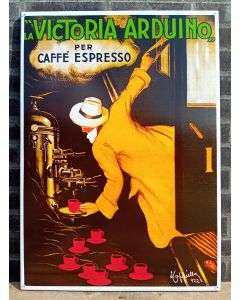 enamel sign La Victoria Arduino
