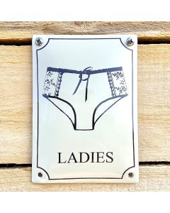 Ladies panties enamel