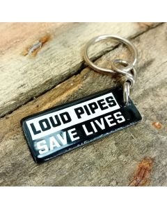 Loud pipes keychain